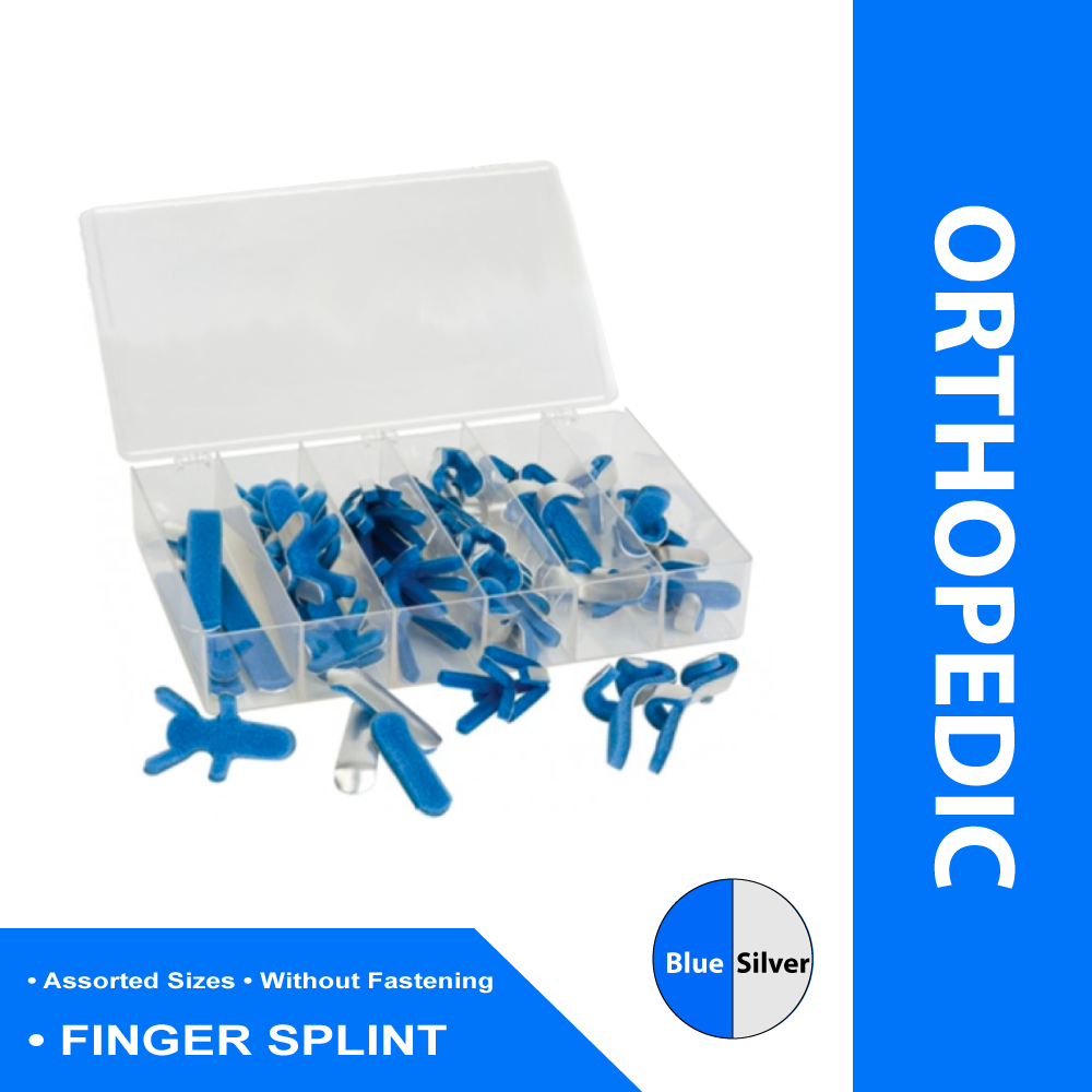 FINGER SPLINT KIT, ALUM ASTD 43693-100