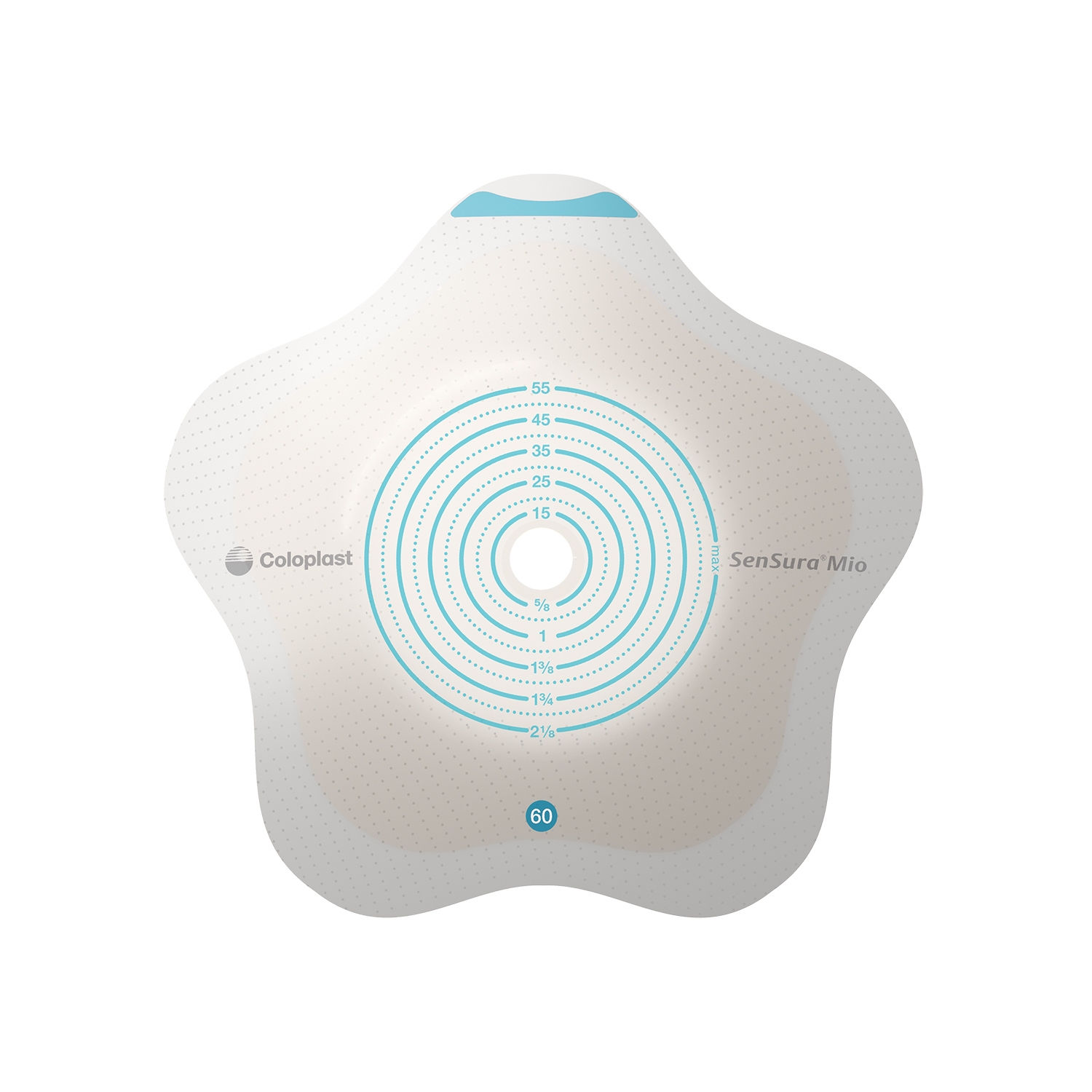 BARRIER, OSTOMY SENSURA MIO CLICK 2PC YLW 1 3/4" (5/BX)