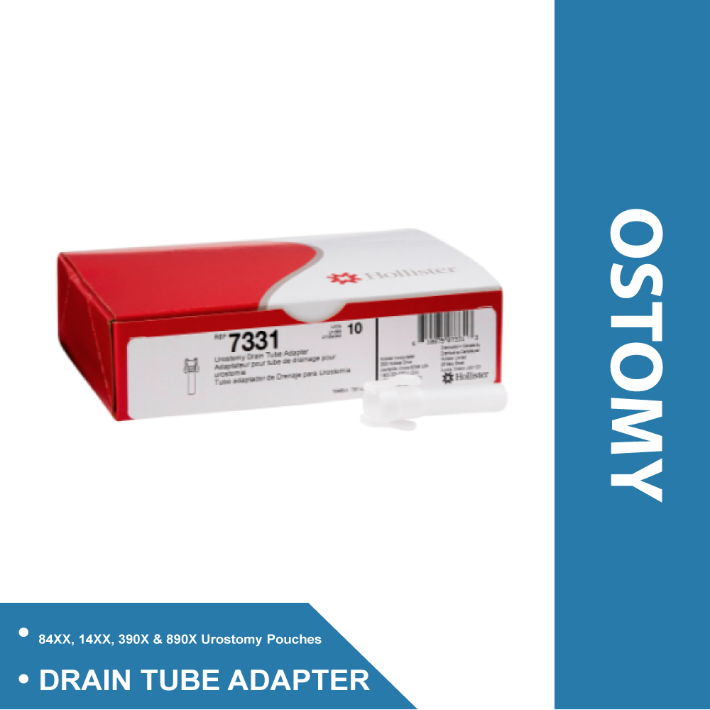ADAPTER, UROSTOMY DRN TU (10/BX)