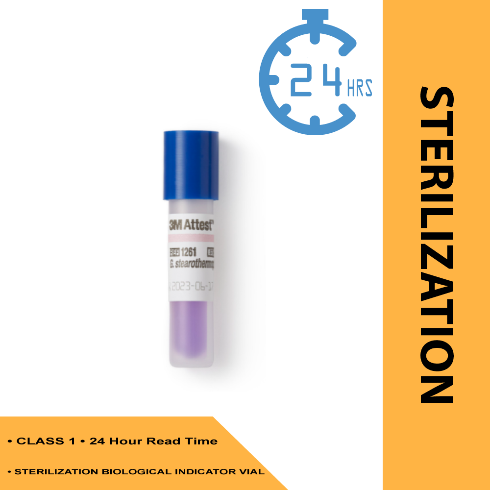 ATTEST™ STERILIZATION BIOLOGICAL INDICATOR VIAL STEAM