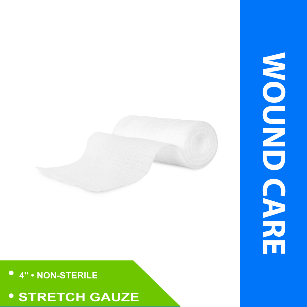 DK 4" STRETCH GAUZ,POLY-BAGGED