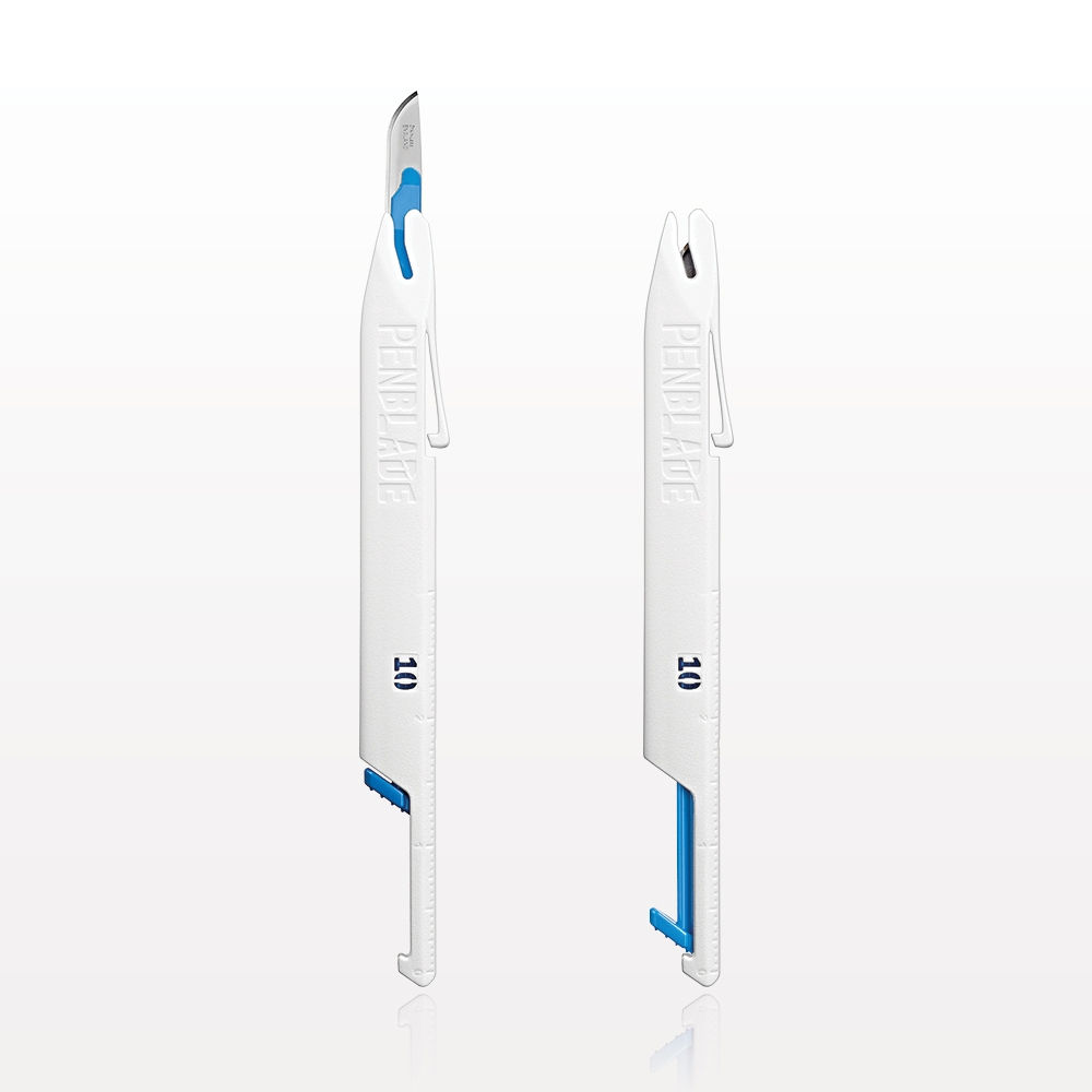 SCALPEL, SAFETY PENBLADE IND WRAP STR #10 (10/BX 10BX/CS)