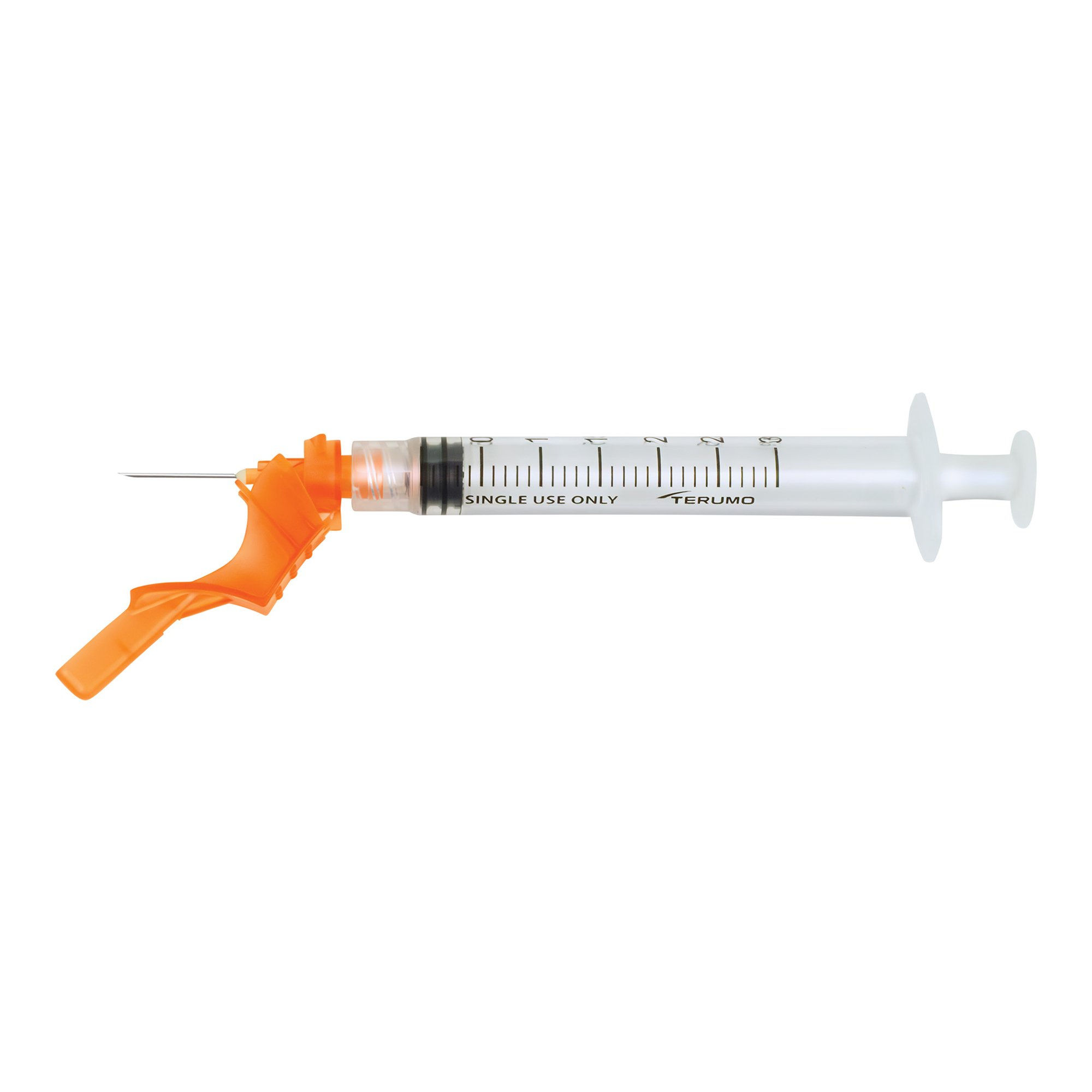 SYRINGE/NEEDLE, SAFETY LL 3CC W/25GX5/8" (100/BX 12BX/CS)