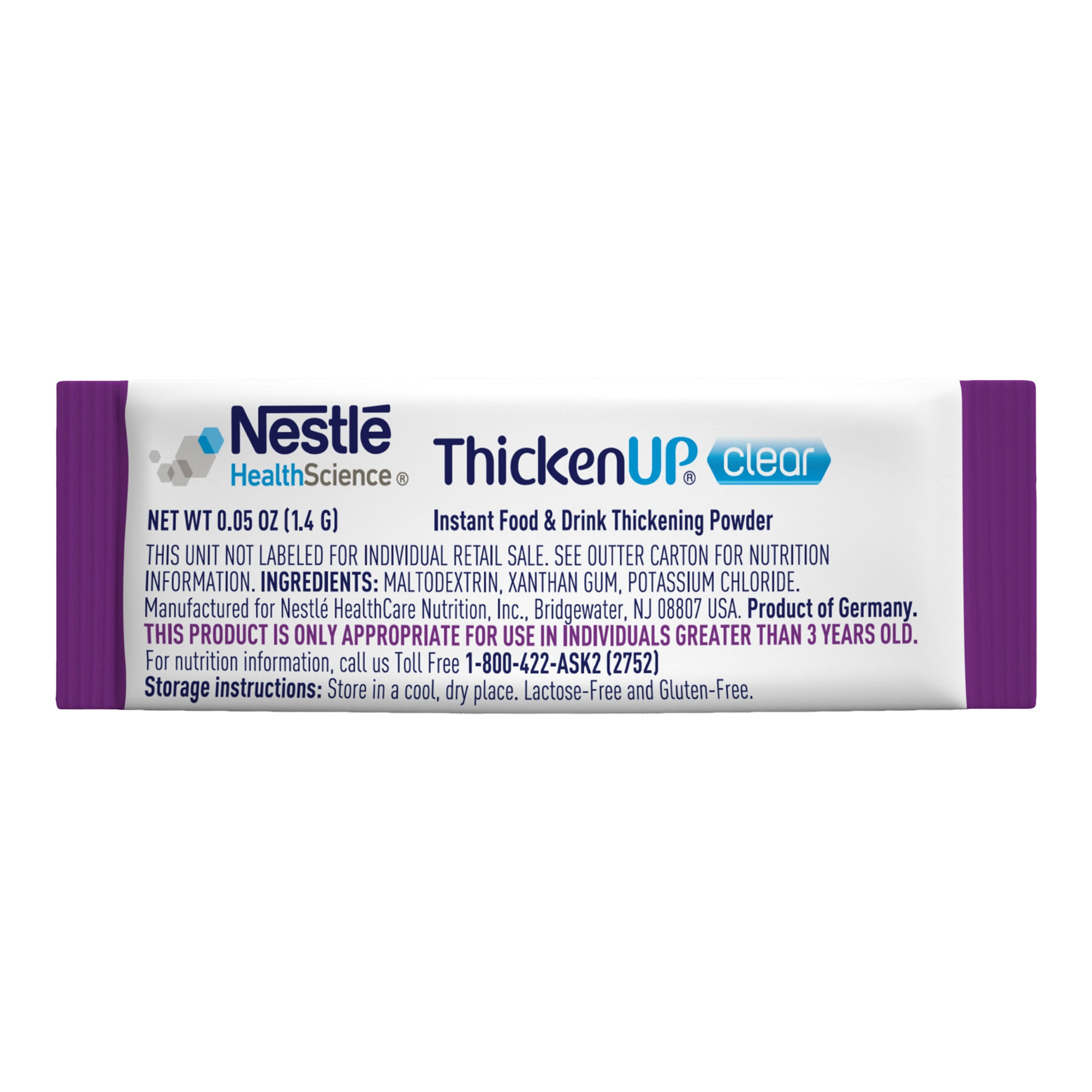 RESOURCE, THICKENUP CLR 1.4GM PKT (288/CS)