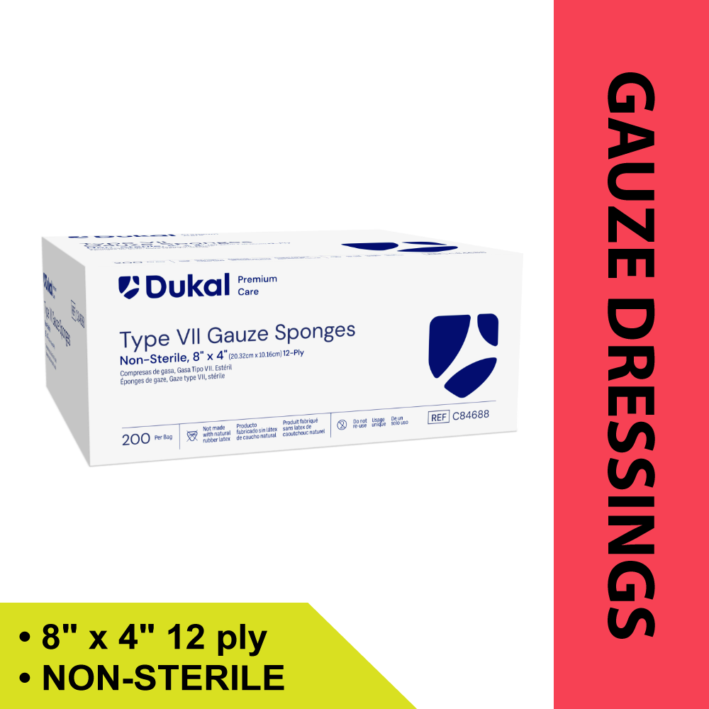 DK TYPE VII GAUZE 8X4 12PLY NS