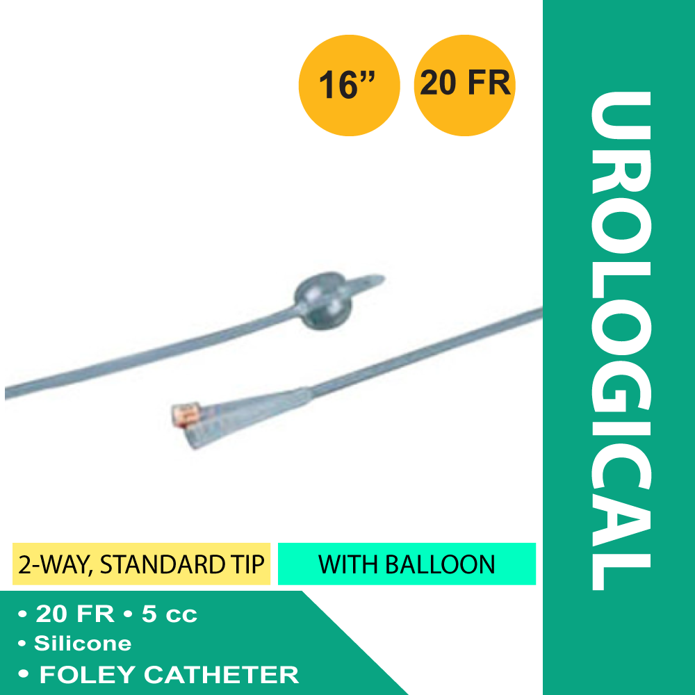 CATHETER, FOLEY SIL 20FR 5CC (12/CS) BARD