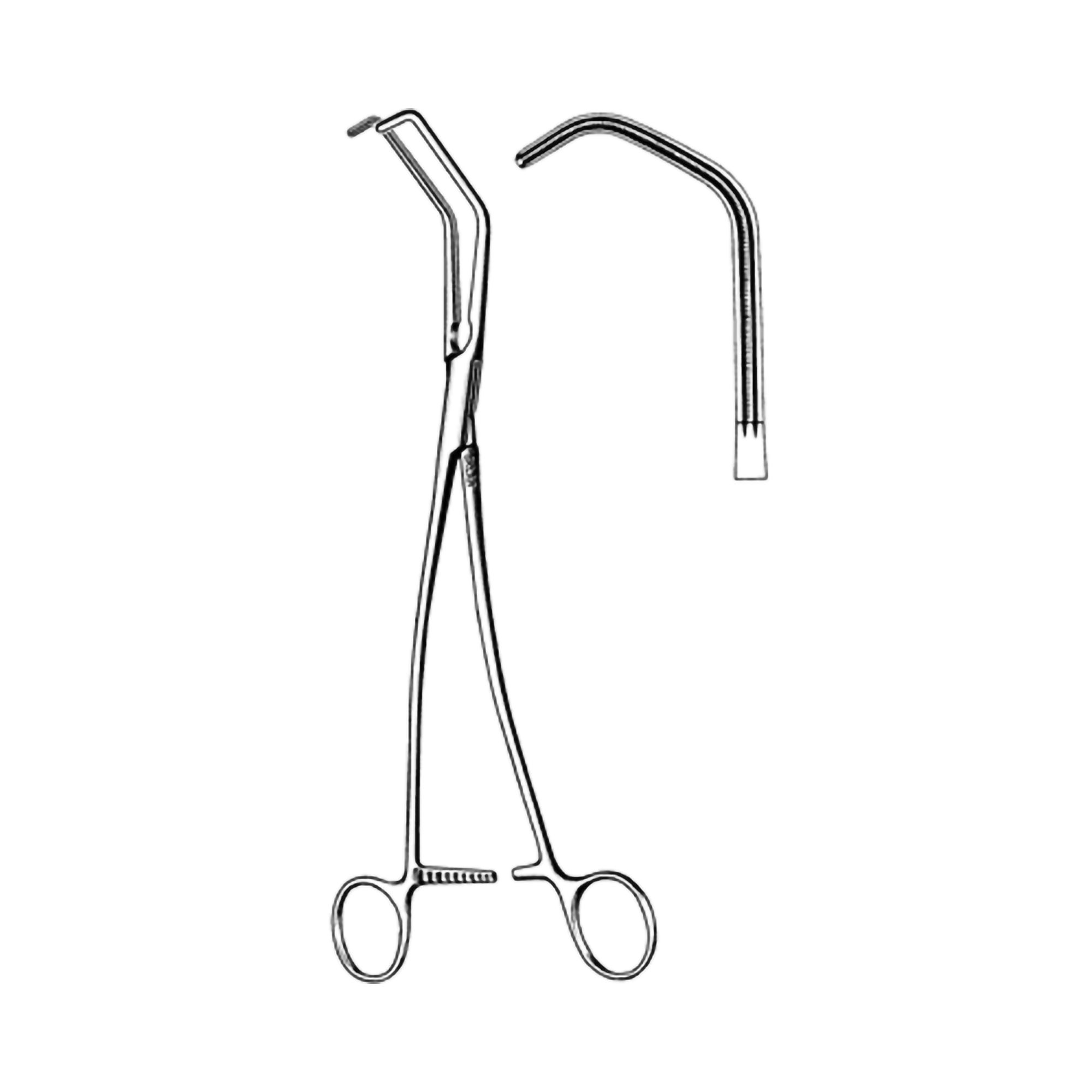 FORCEP, DEBAKEY ATRAU TANGENTL10"