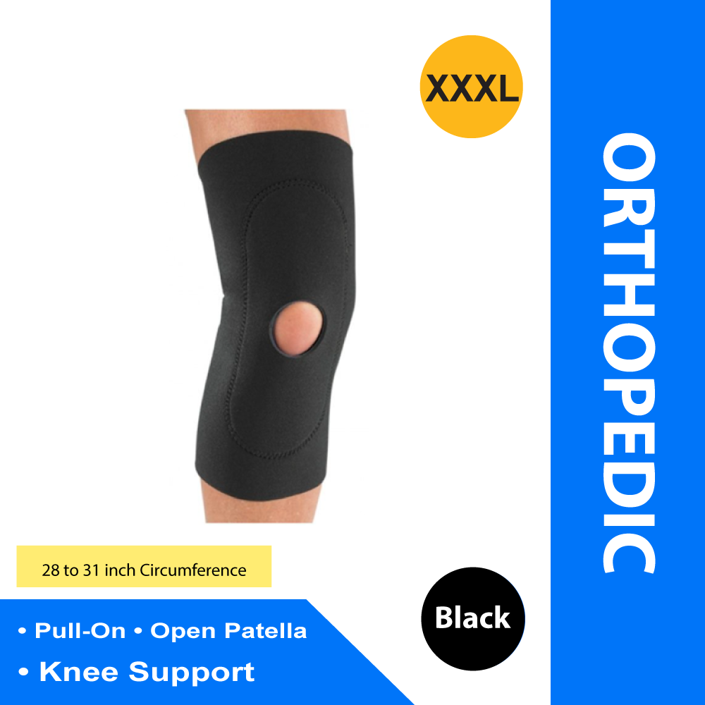 KNEE SLEEVE, SPORT NEOP OPN PATELLA 3XLG