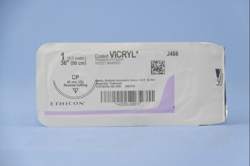 SUTURE, VICRYL VIO BR CT 1 36"CP (36/BX)