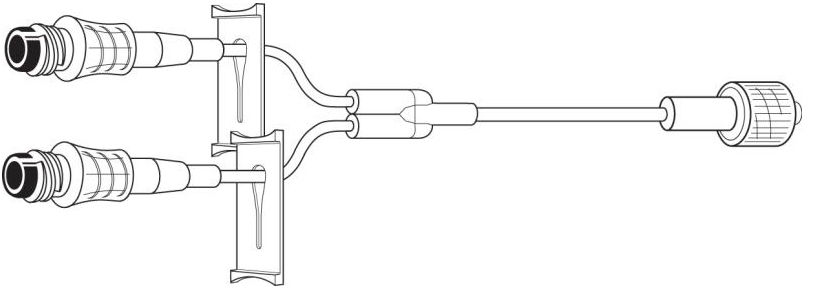 EXT SET, CATH W/SITE 4" (50/BX)