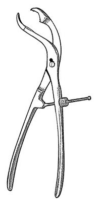 FORCEP, BONE HOLDING VERBRUGGEW/SPEEDLOCK 11" D/S