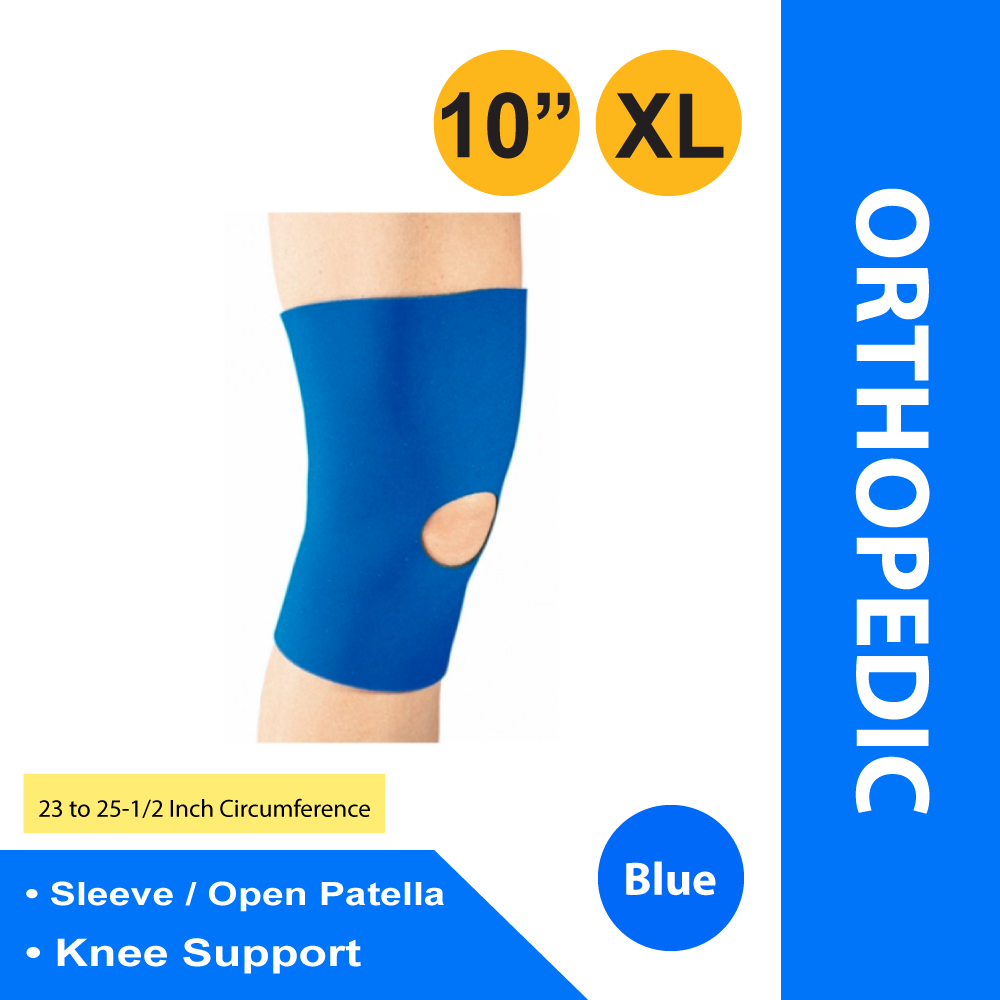 KNEE SLEEVE, NYLON OPN PATELLA1SIDE XLG