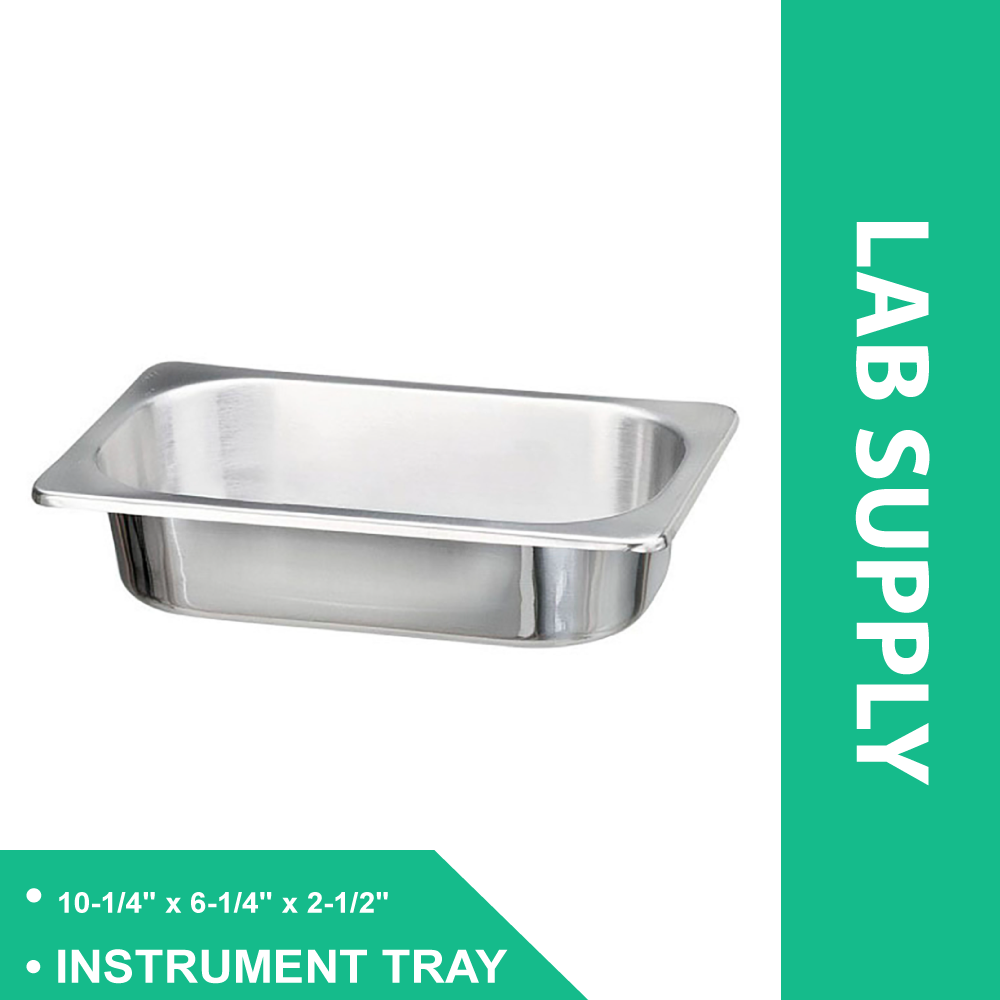 SS INST.TRAY, NO COVER