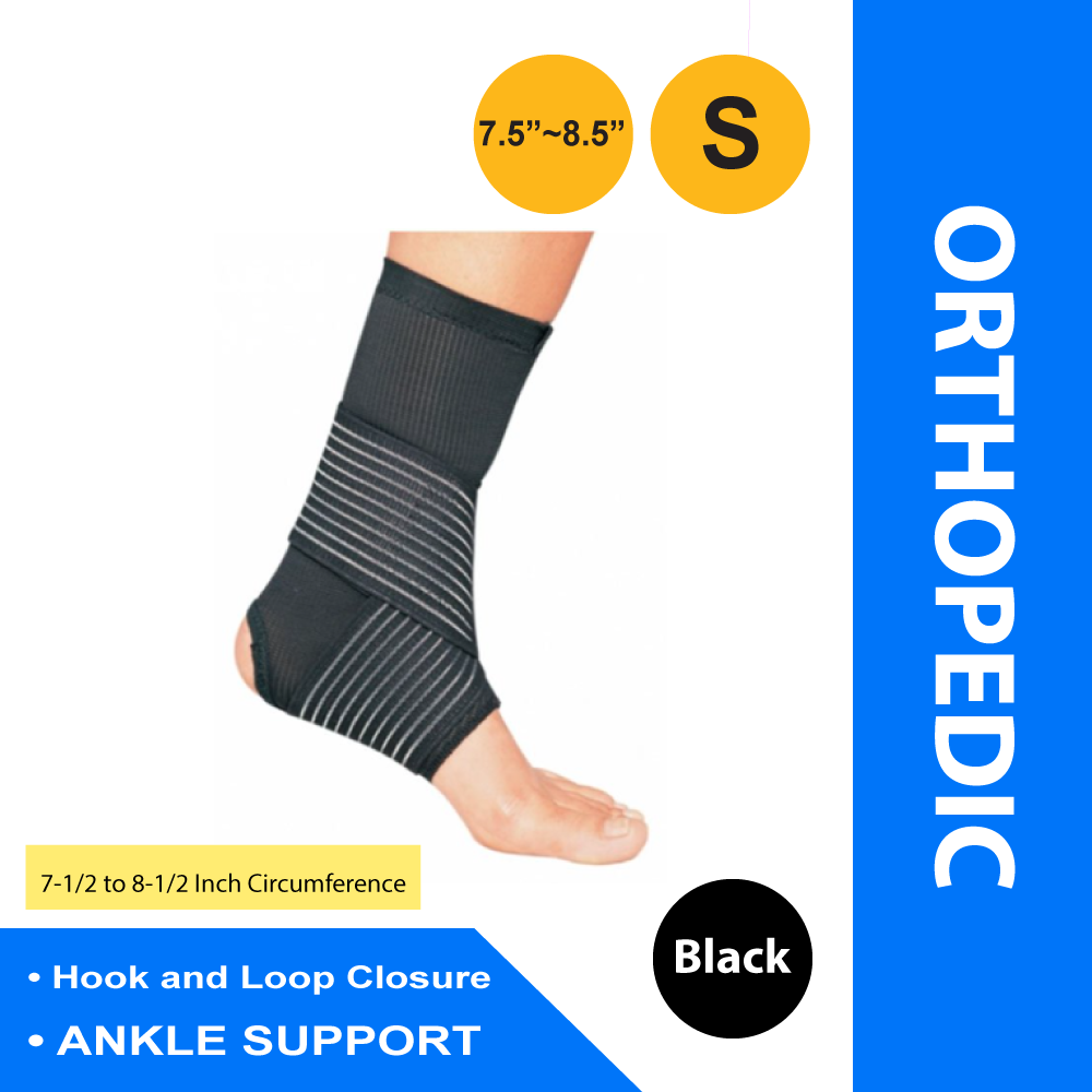 ANKLE SUPPORT, DBL STRAP SM