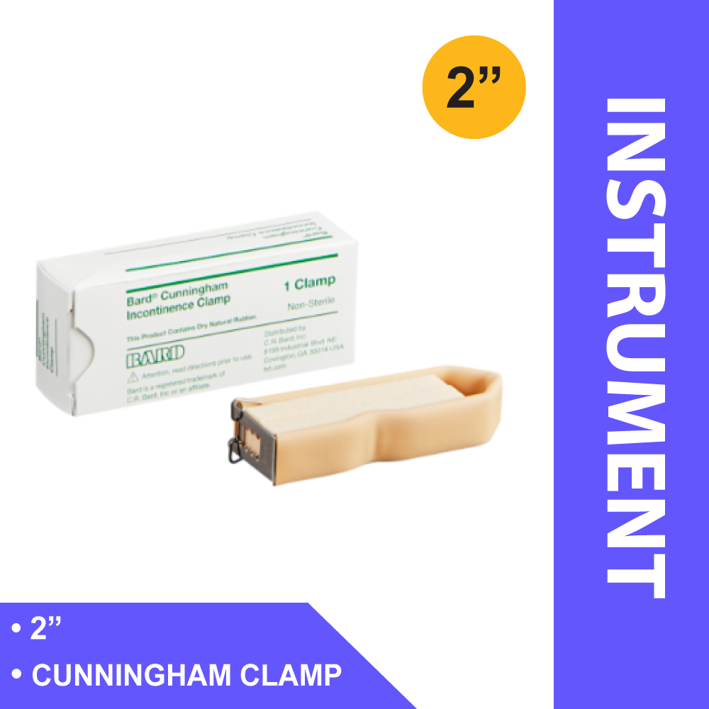 CLAMP, CUNNINGHAM MALE INCONT REG BARD
