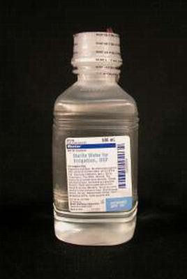 WATER STR, IRR SOL 500ML (18/CS)