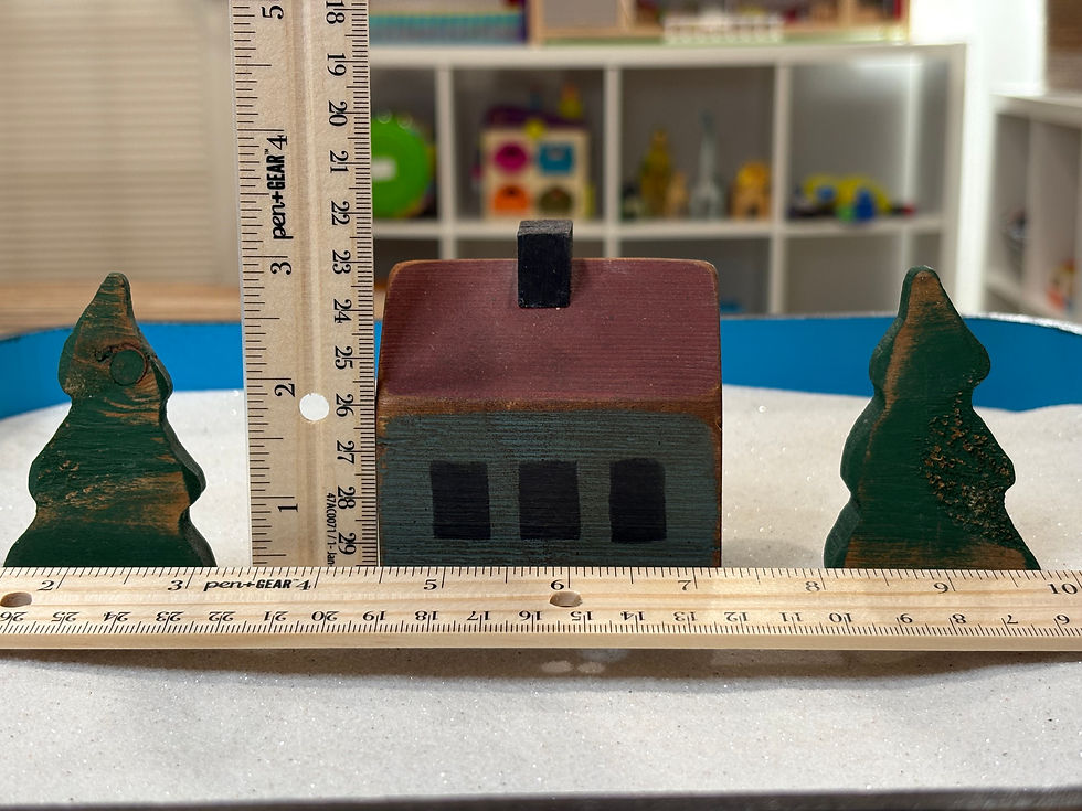 Thumbnail: Wooden Farm Building Miniature | Farmhouse, Barn, Cottage, or Outbuilding