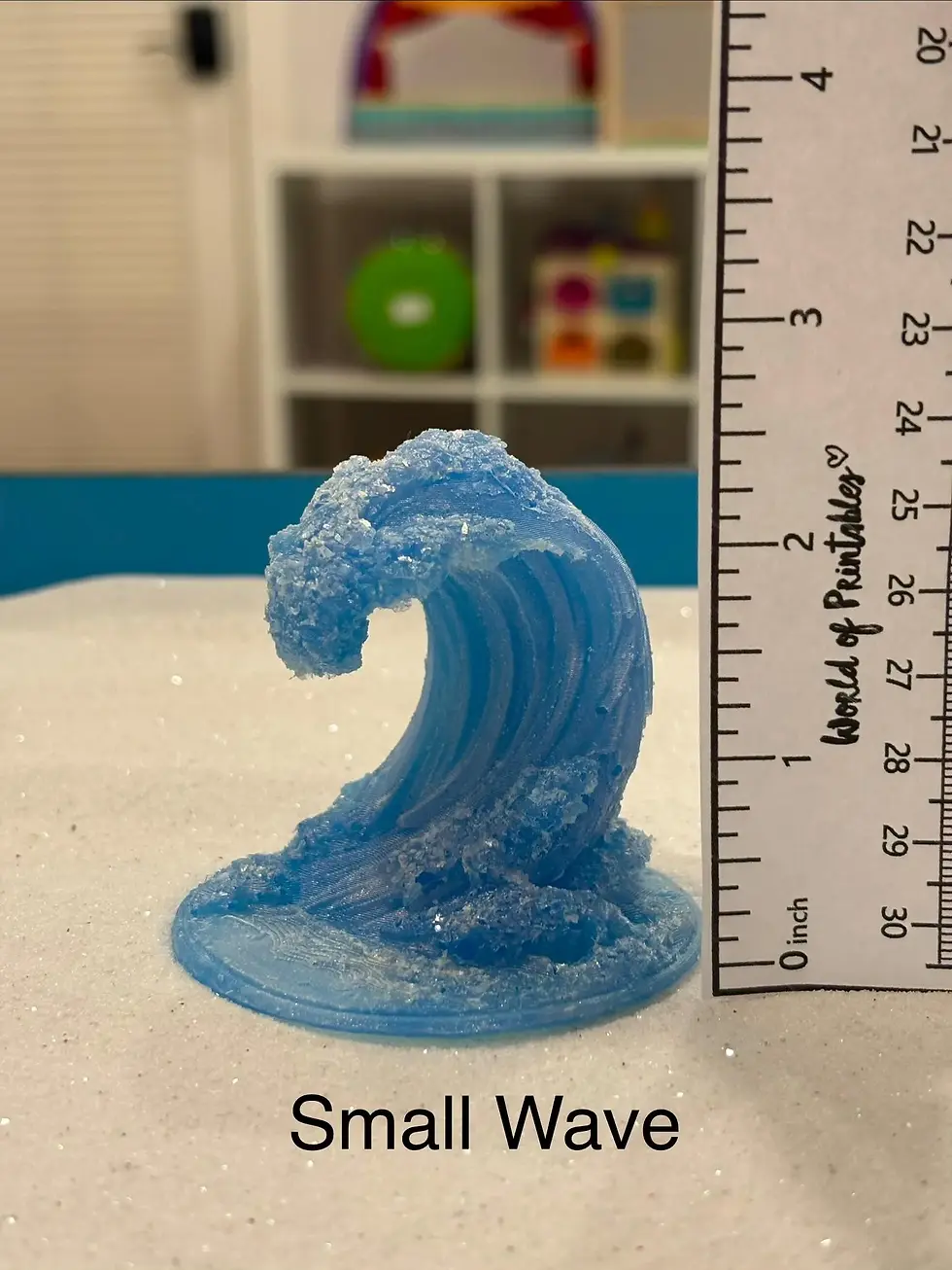 Thumbnail: Small | Large | Ocean Tidal Wave Sandtray Miniature | Play Therapy Tool 