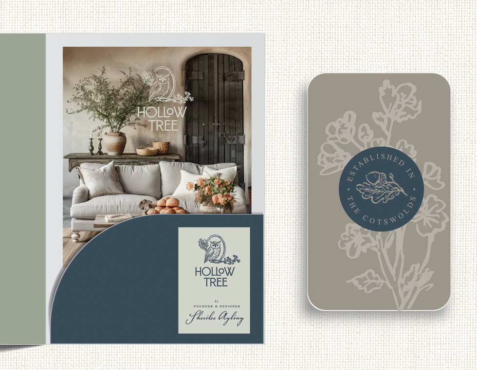 Hollow Tree Design Branding by RKD_The Cotswolds Stationery