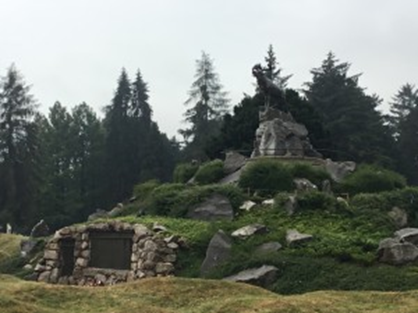 Beaumont-Hamel (Newfoundland) Memorial, France. (P. Ferguson image, August 2018)