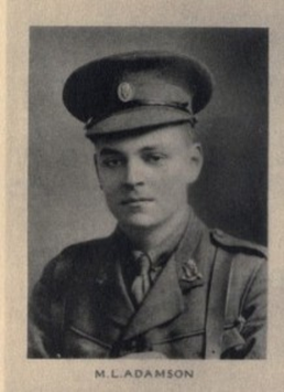 Maurice Leslie Adamson.(Canadian Virtual War Memorial)