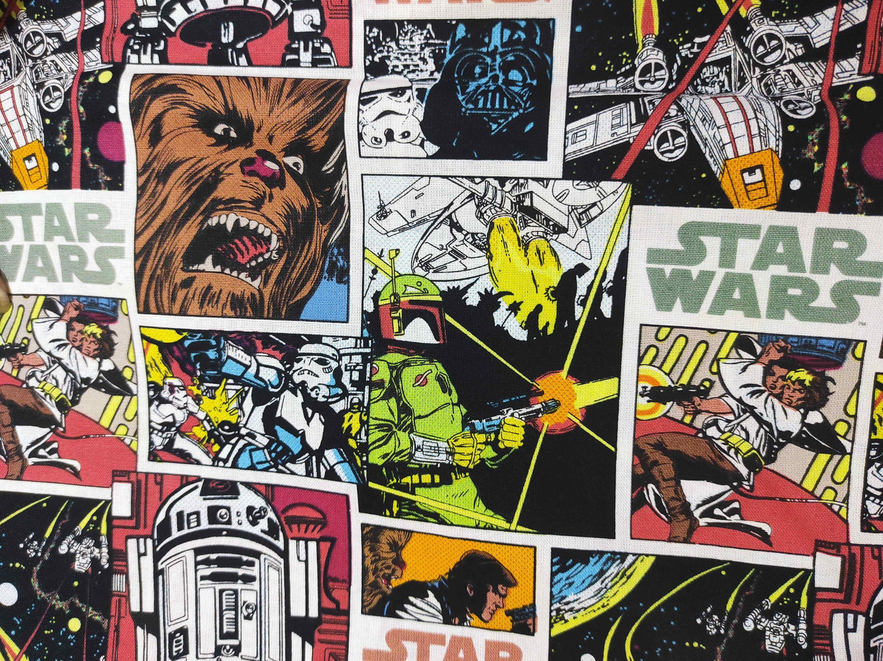 כותנה קומיקס מפלצות STER WAR