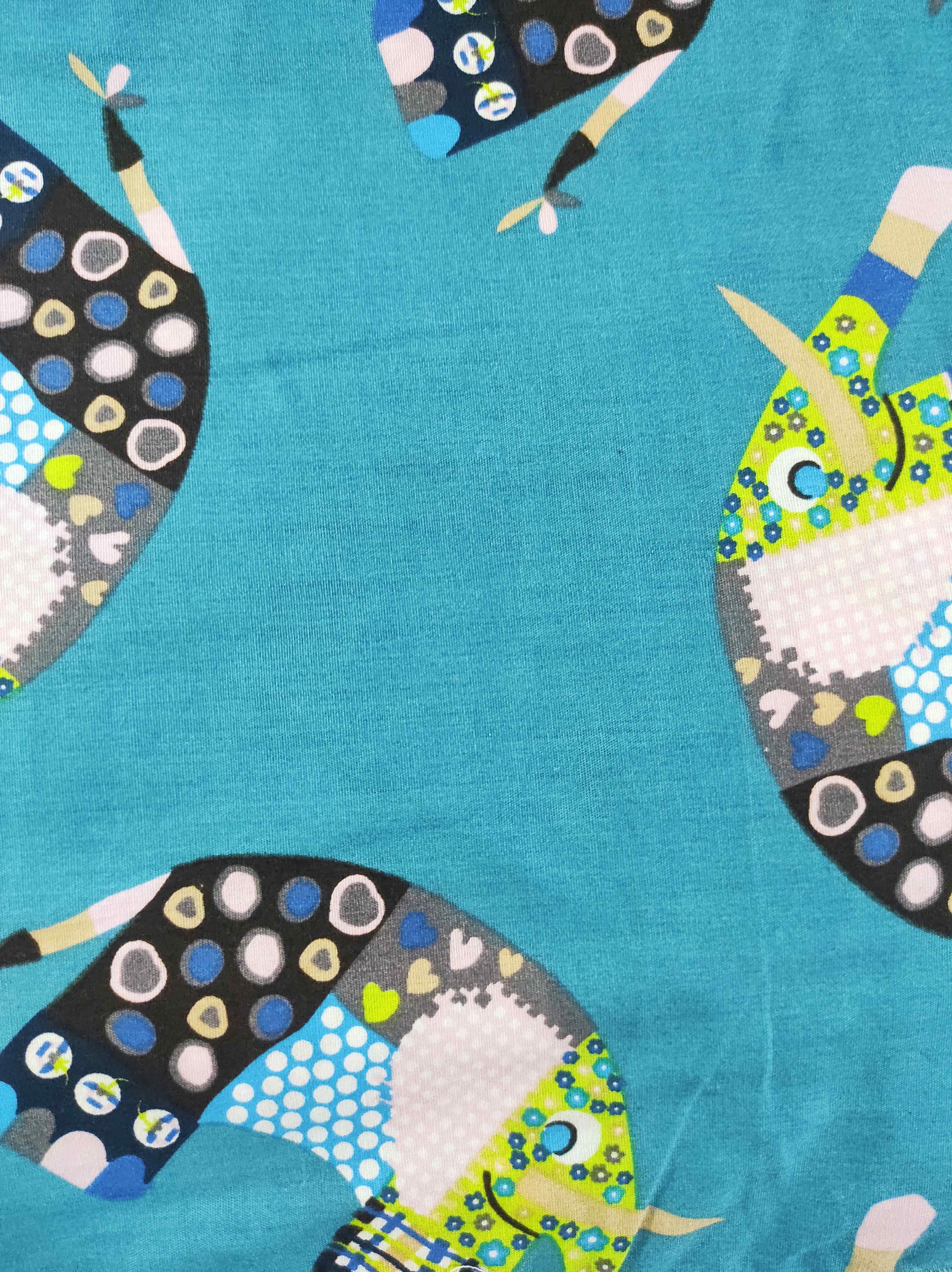 כותנה פילים  טורקיז