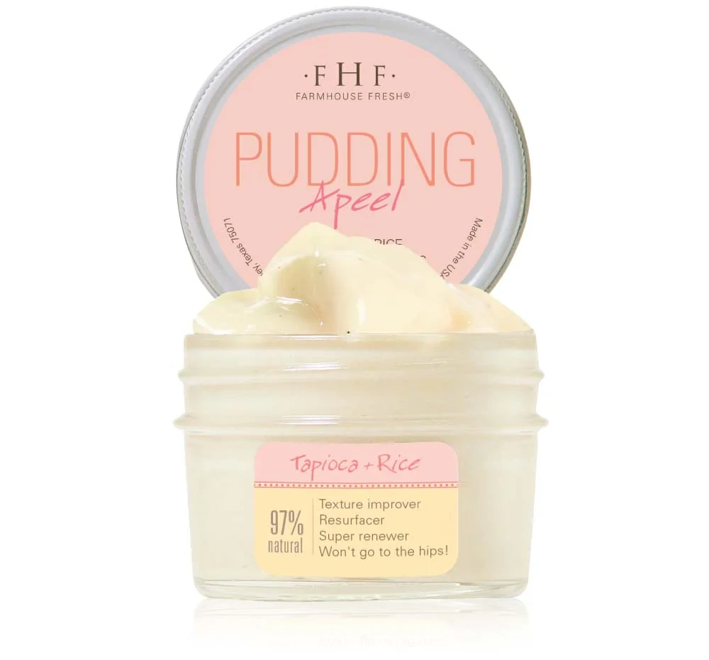 Pudding Apeel- Tapioca + Rice Active Fruit Glycolic Mask