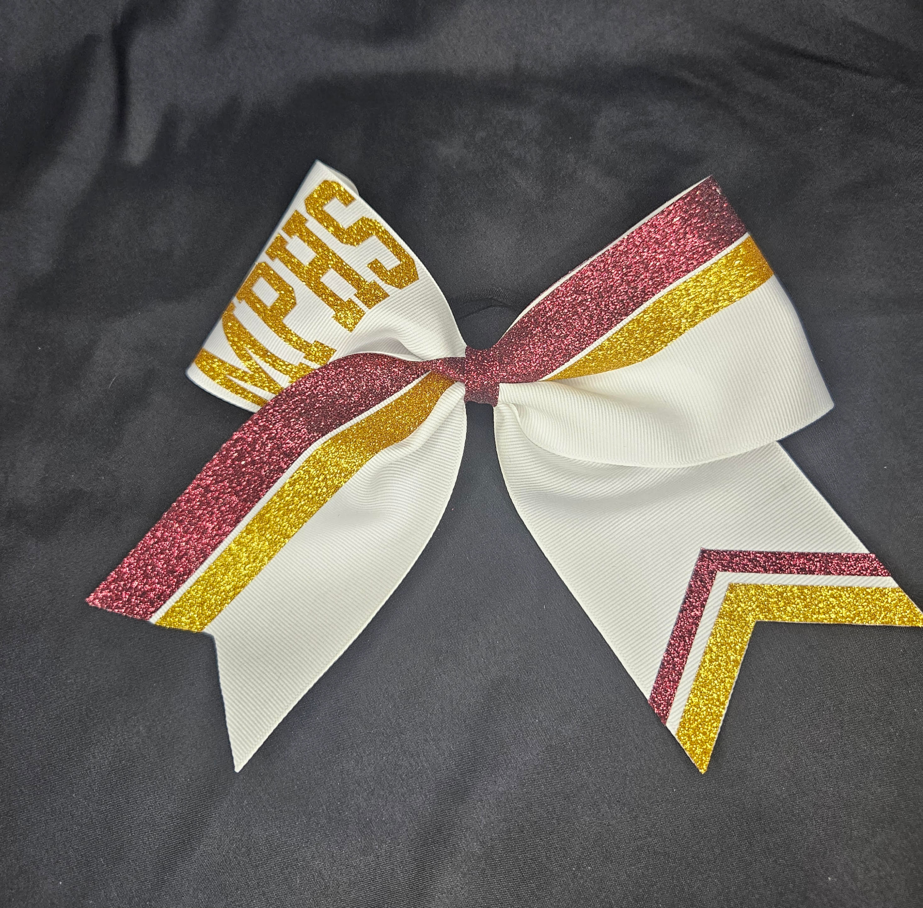 Acronym 2 color Stripe Bow