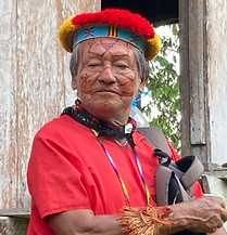 Basilio Payaguaje, an elder from the Sieko'pai community of Ecuador