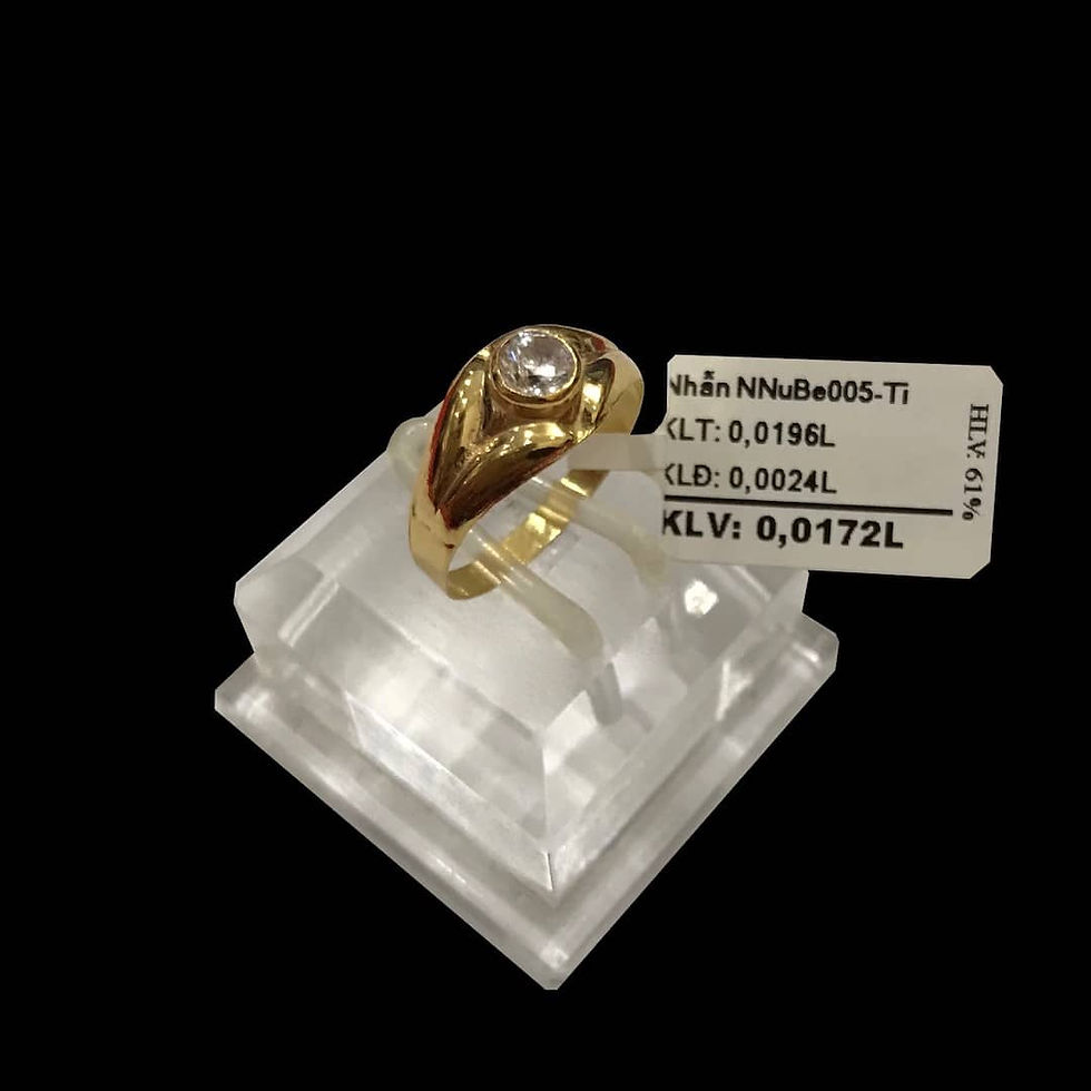 Nhẫn nữ vàng đá trắng VJC 610
