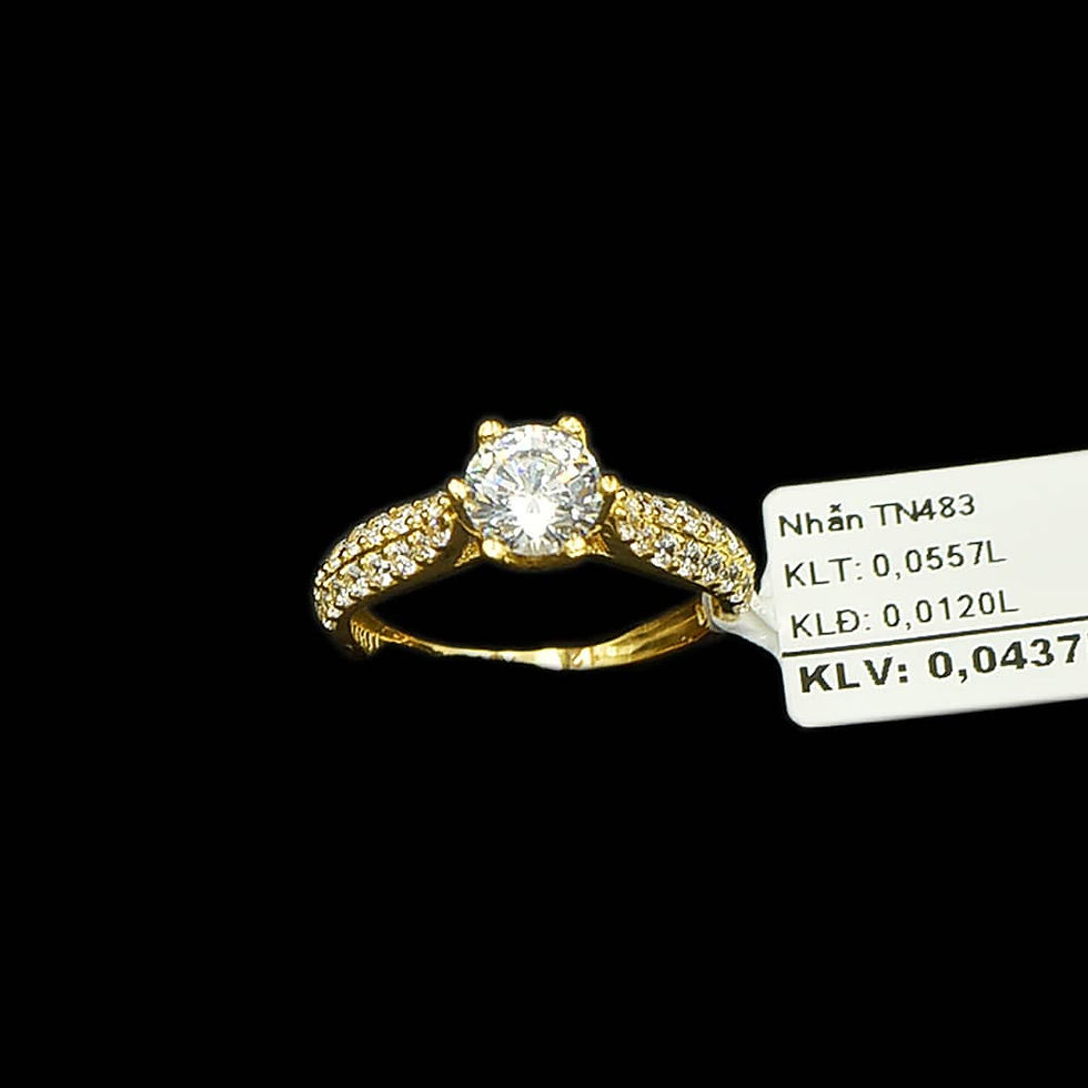 Nhẫn nữ Vàng đá trắng VJC 610
