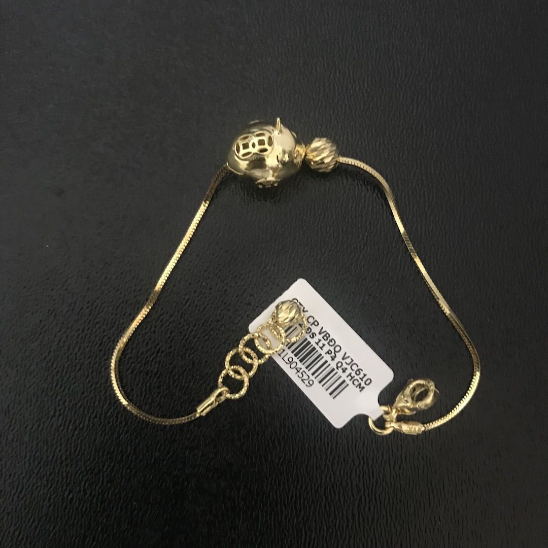 Lắc tay nữ vàng VJC 610