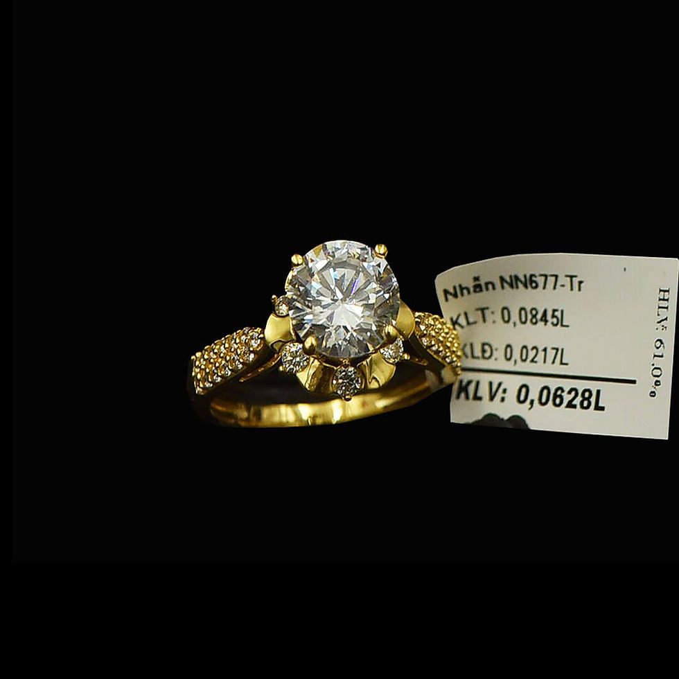 Nhẫn nữ Vàng đá trắng VJC 610