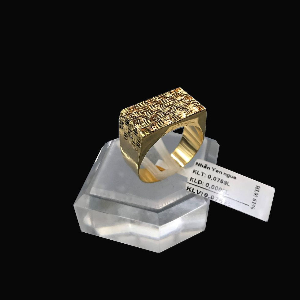 Nhẫn nam yên ngựa vàng VJC 610