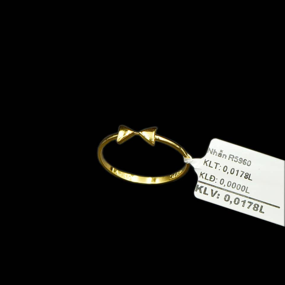 Nhẫn nơ Vàng VJC 610
