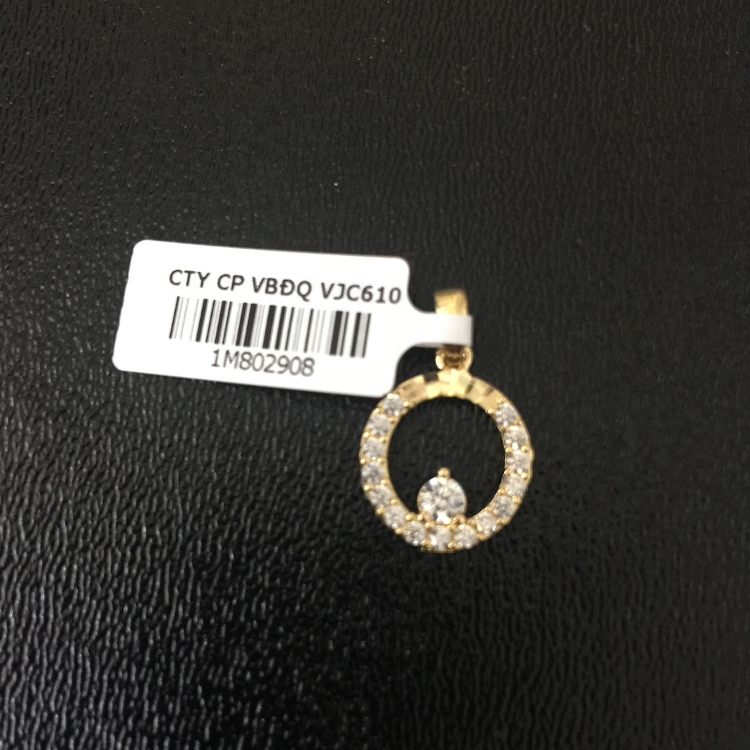 Mặt dây chuyền vàng vòng tròn VJC 610