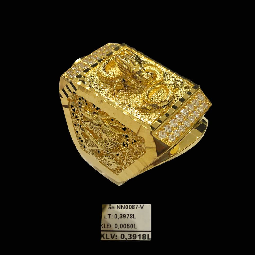 Nhẫn nam Rồng vàng VJC 610