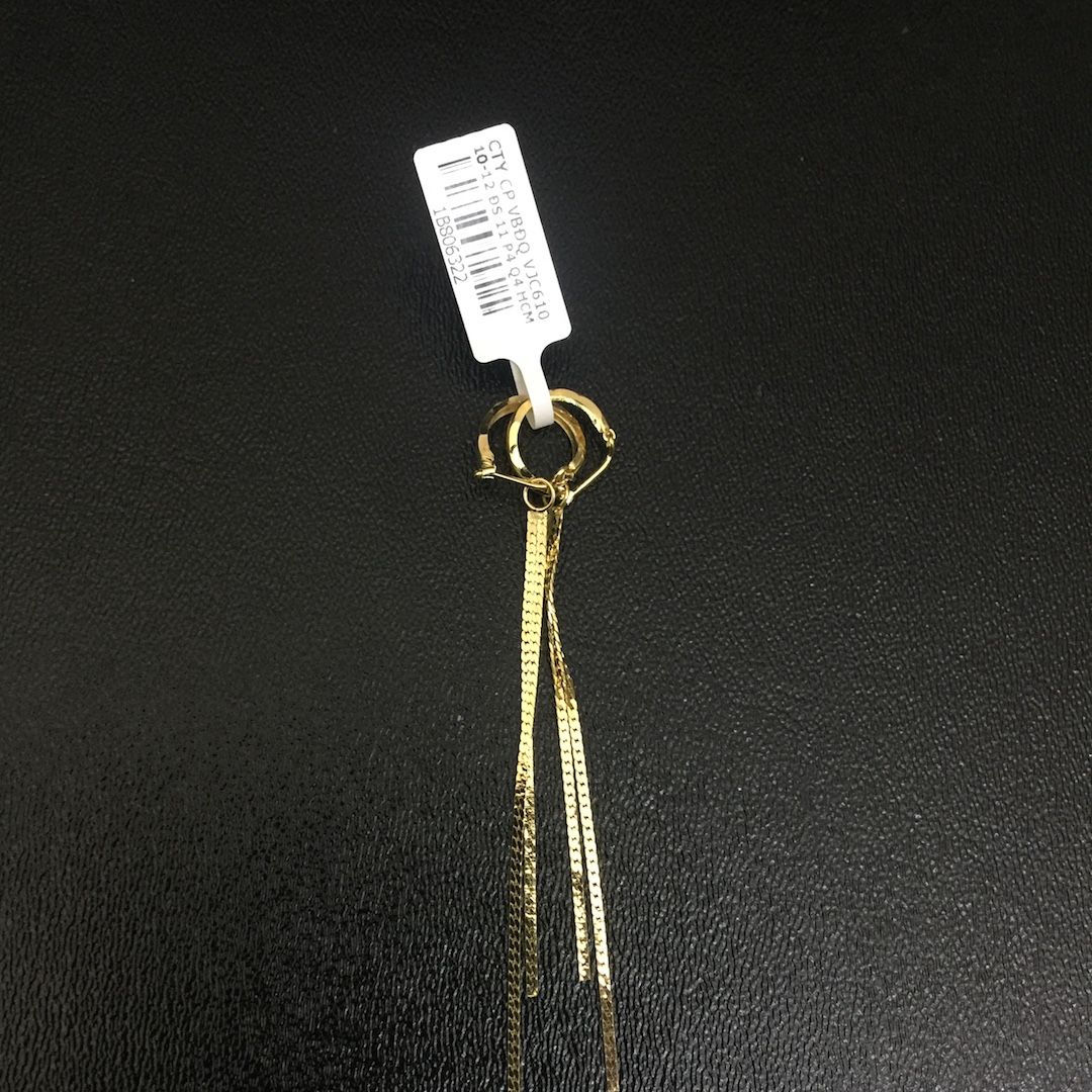 Bông tai vàng tòng teng VJC 610