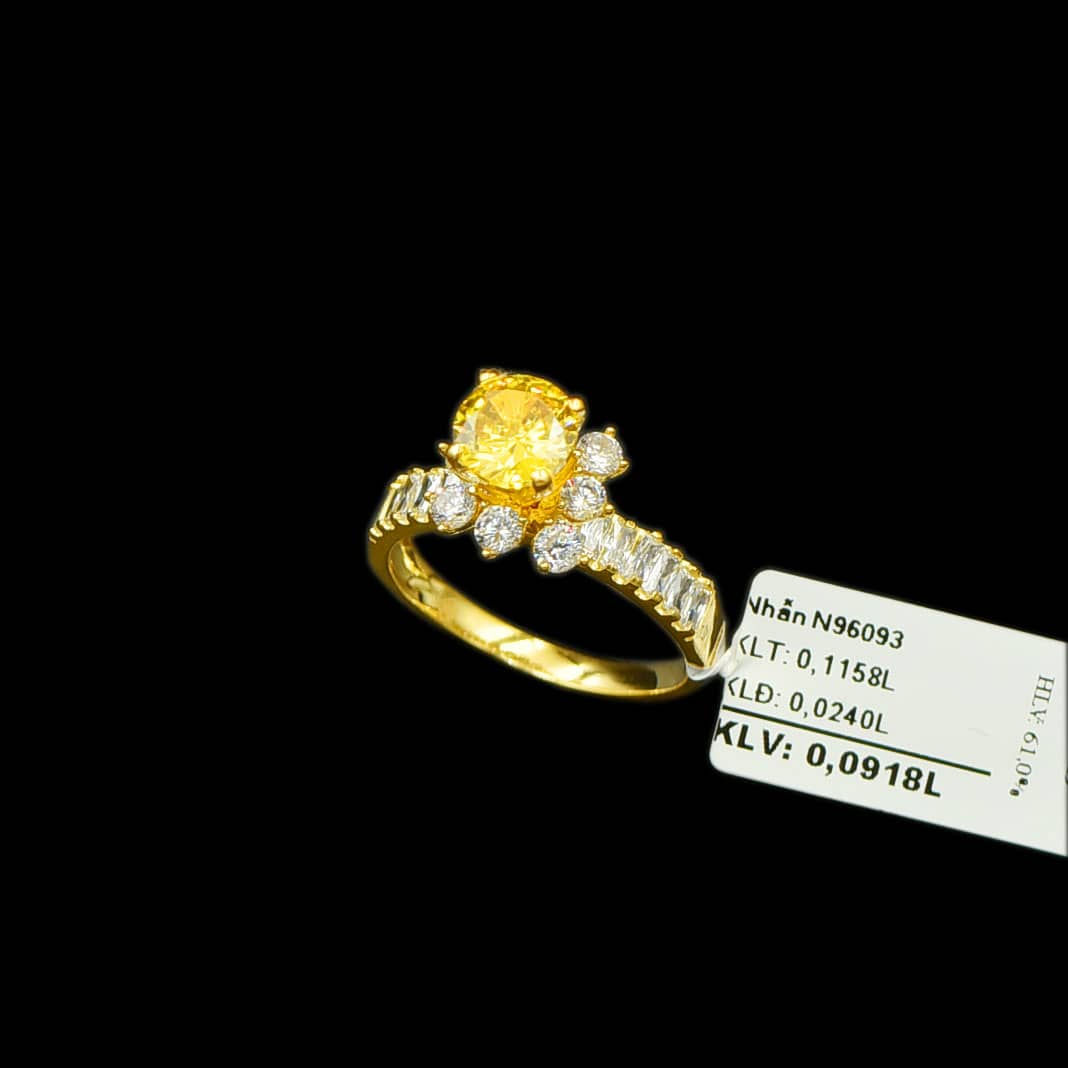 Nhẫn nữ Vàng đá vàng VJC 610