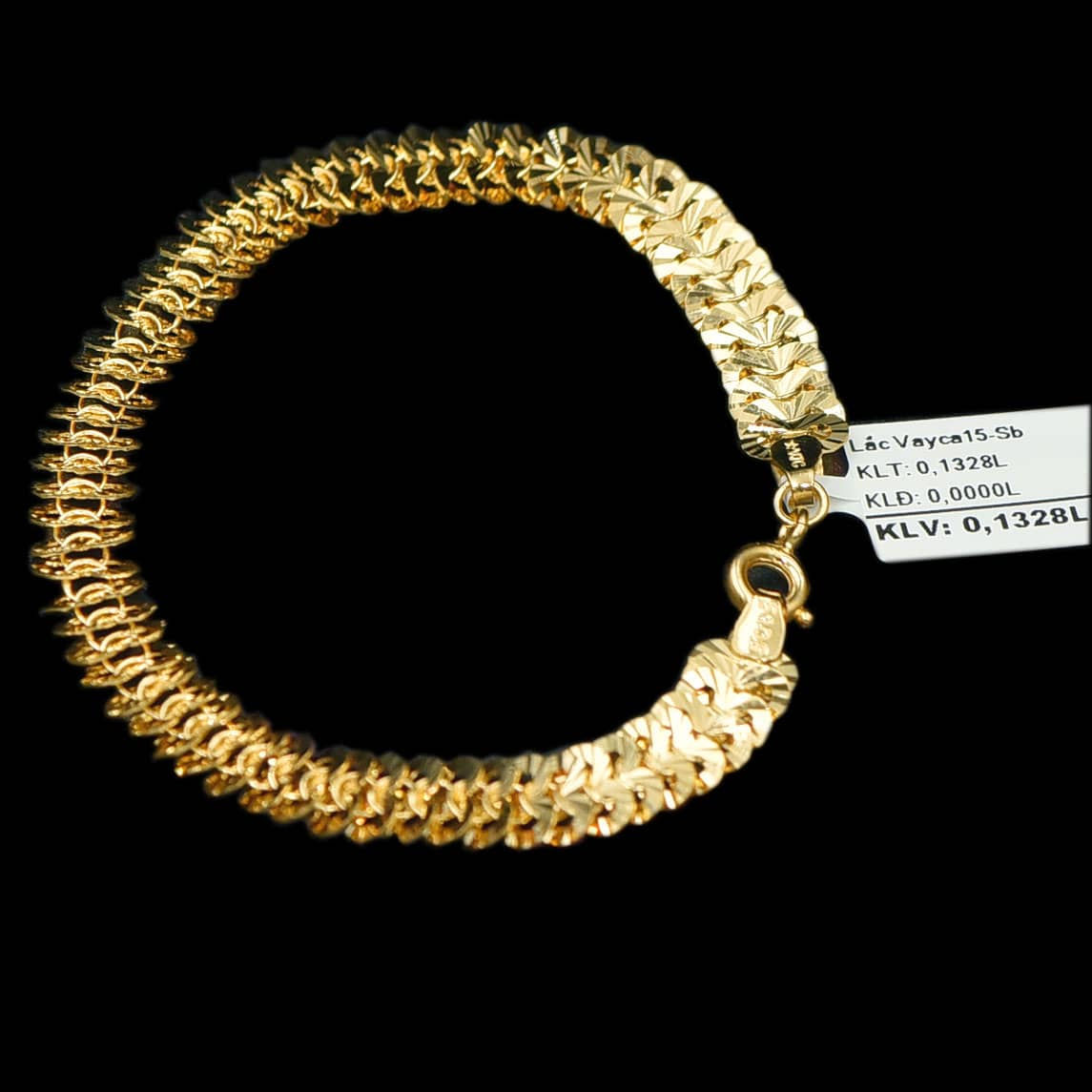 Lắc tay nữ Vàng vảy cá