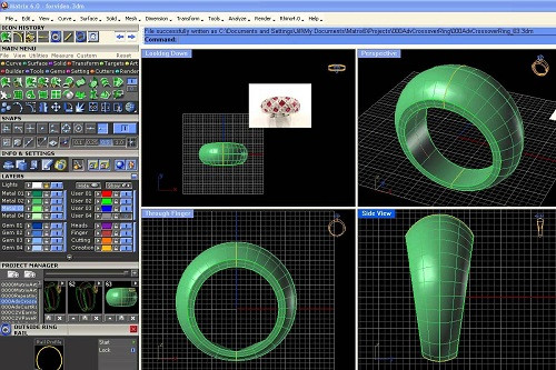 Thiết kế trang sức 3D