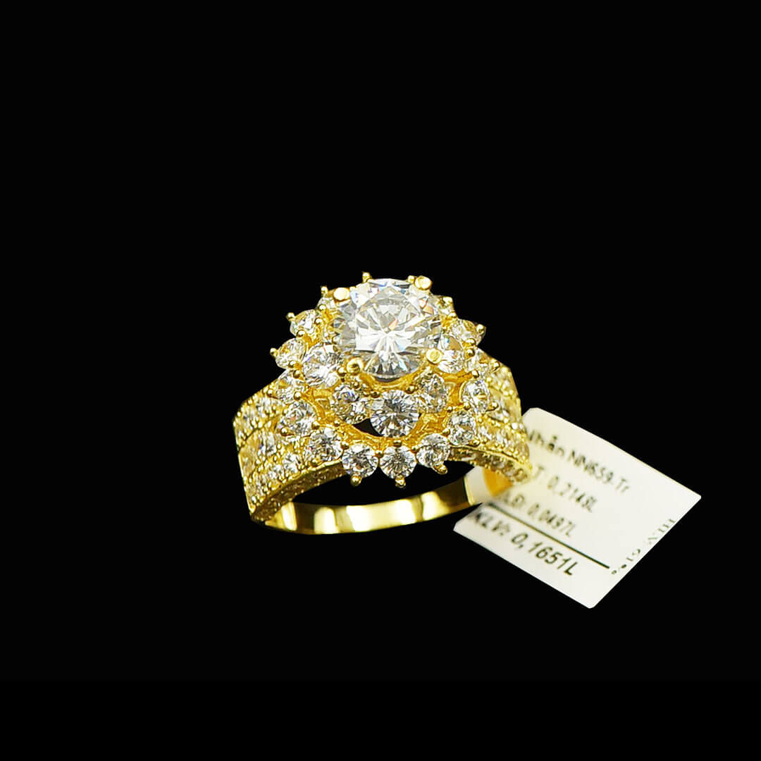 Nhẫn nữ Vàng đá trắng VJC 610