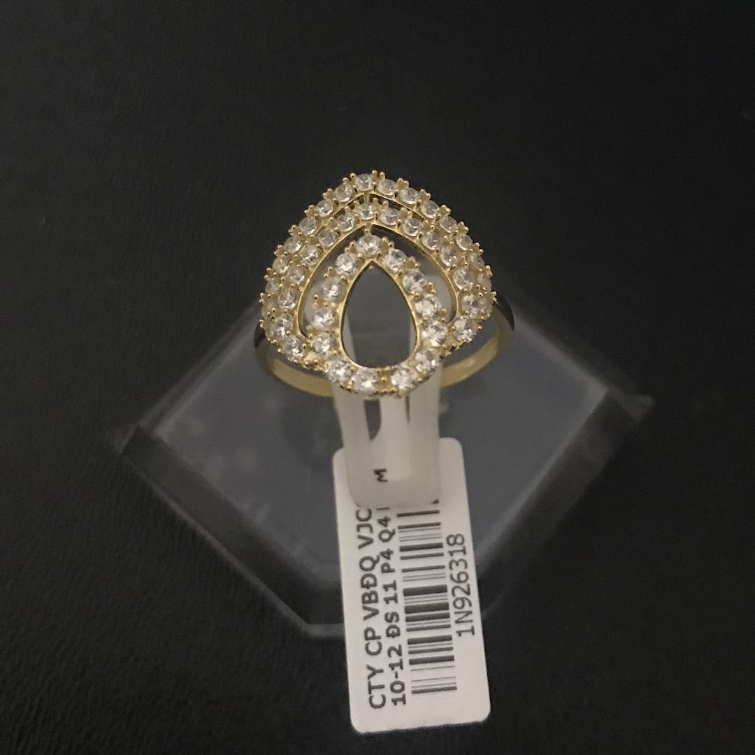 Nhẫn nữ vàng đá trắng VJC 610