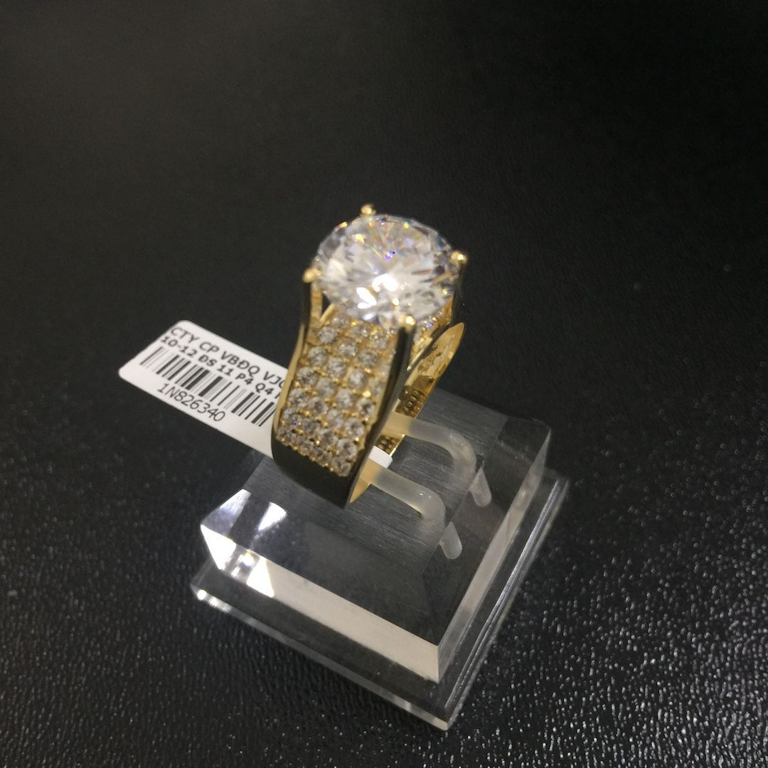 Nhẫn nữ vàng đá trắng VJC 610