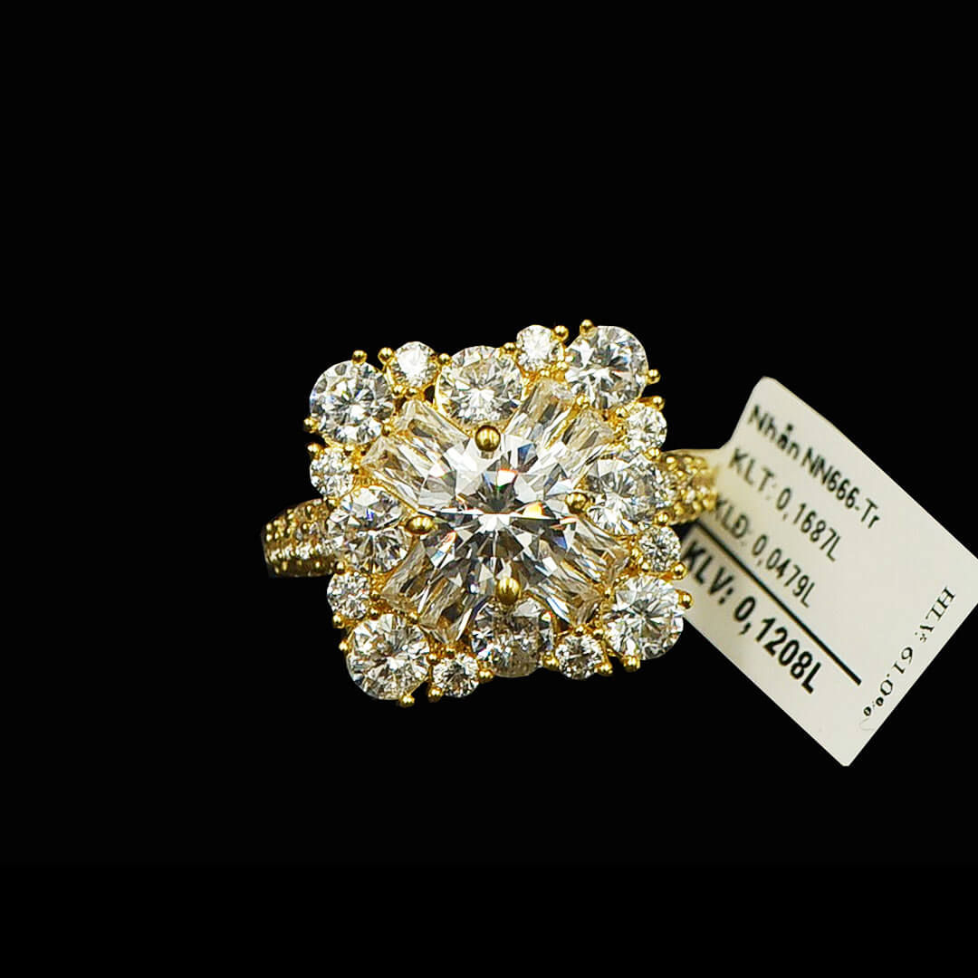 Nhẫn nữ Vàng đá trắng VJC 610