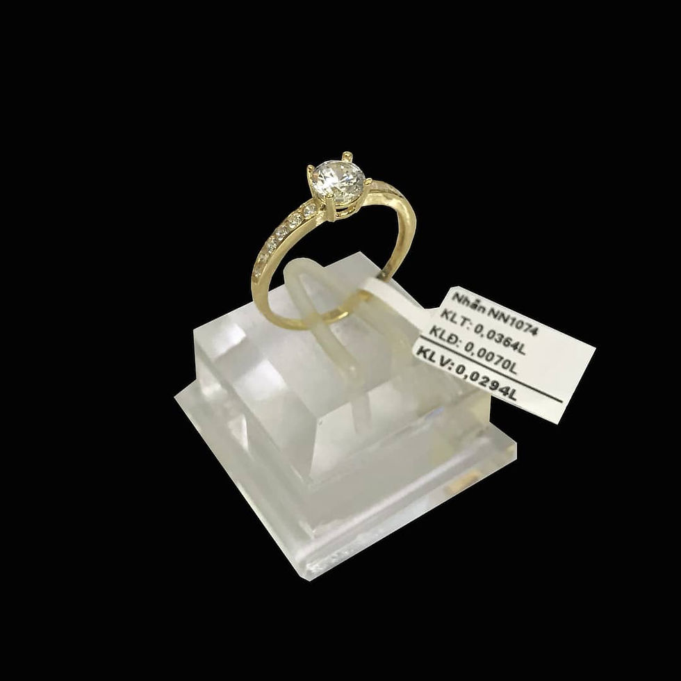 Nhẫn nữ vàng đá trắng VJC 610