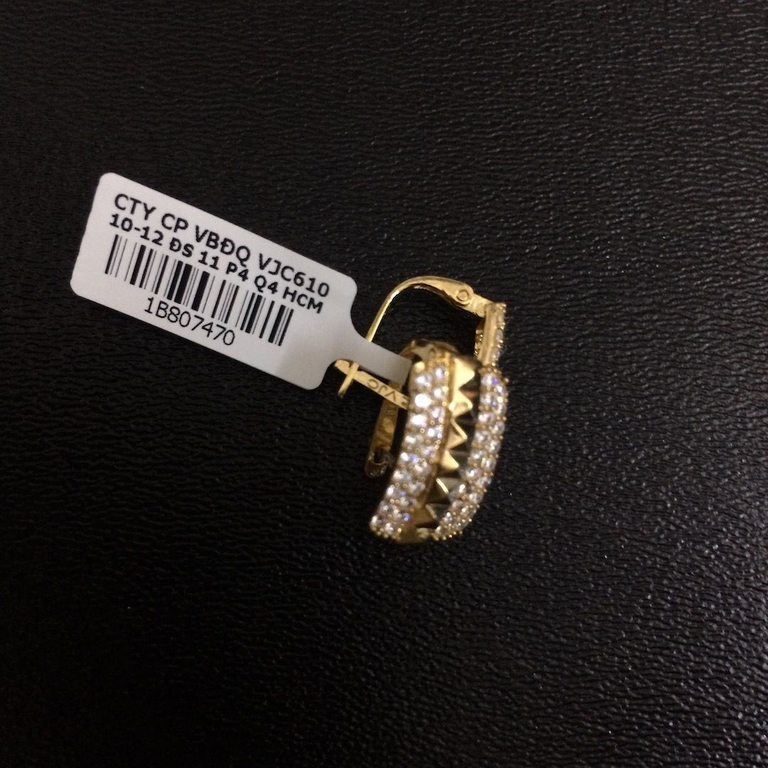 Bông tai vàng VJC 610