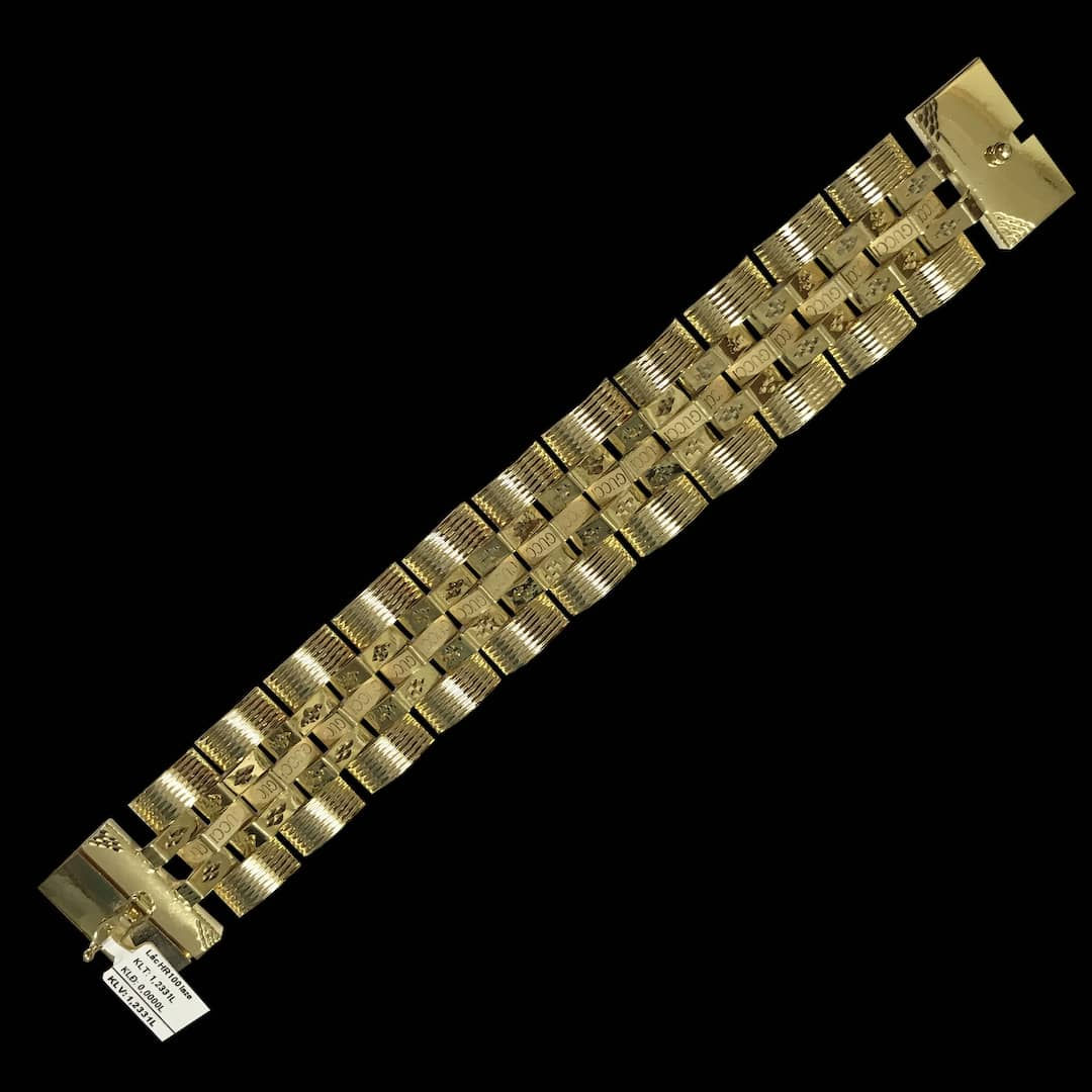 Lắc tay Nam vàng VJC 610