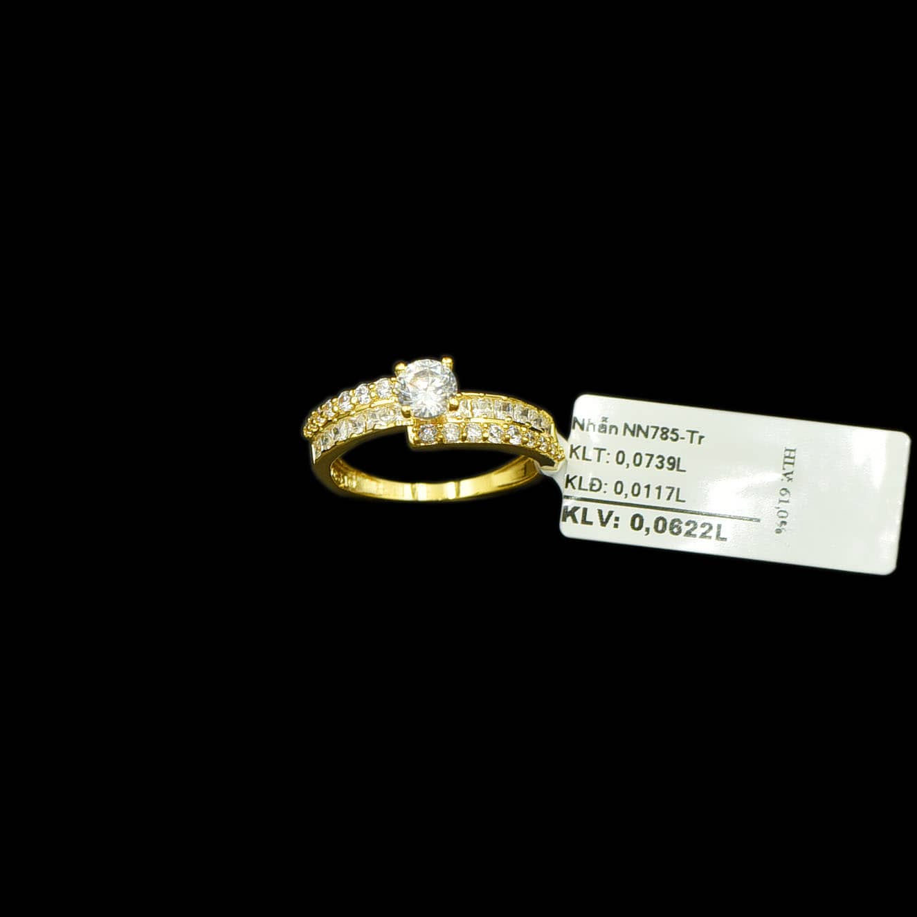 Nhẫn nữ Vàng đá trắng VJC 610
